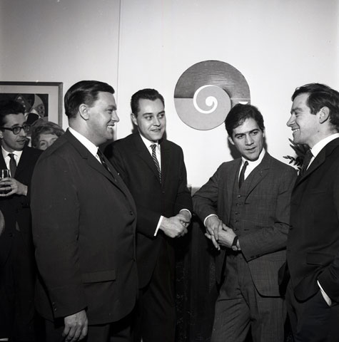 Marcel Chaput, André D'Allemagne, Rodrigue Guité et Pierre Bourgault