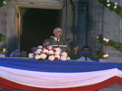 General de Gaulle's Call for the Liberation of Quebec